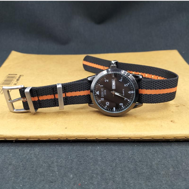 Cinturino per Orologio in Nylon Integrato Stile NATO (20-22mm)