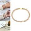 Geometrisches Hängearmband in Gold und Silber für Damen Moderner und raffinierter Look