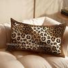 2D Leopard Print Rectangle Pillow Cover Suitable For Sofa Bedroom Car Pillow Cover Cushion Rectangular Back Cushion