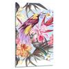 GLASS CUTTING BOARD 30x52 FLOWERS