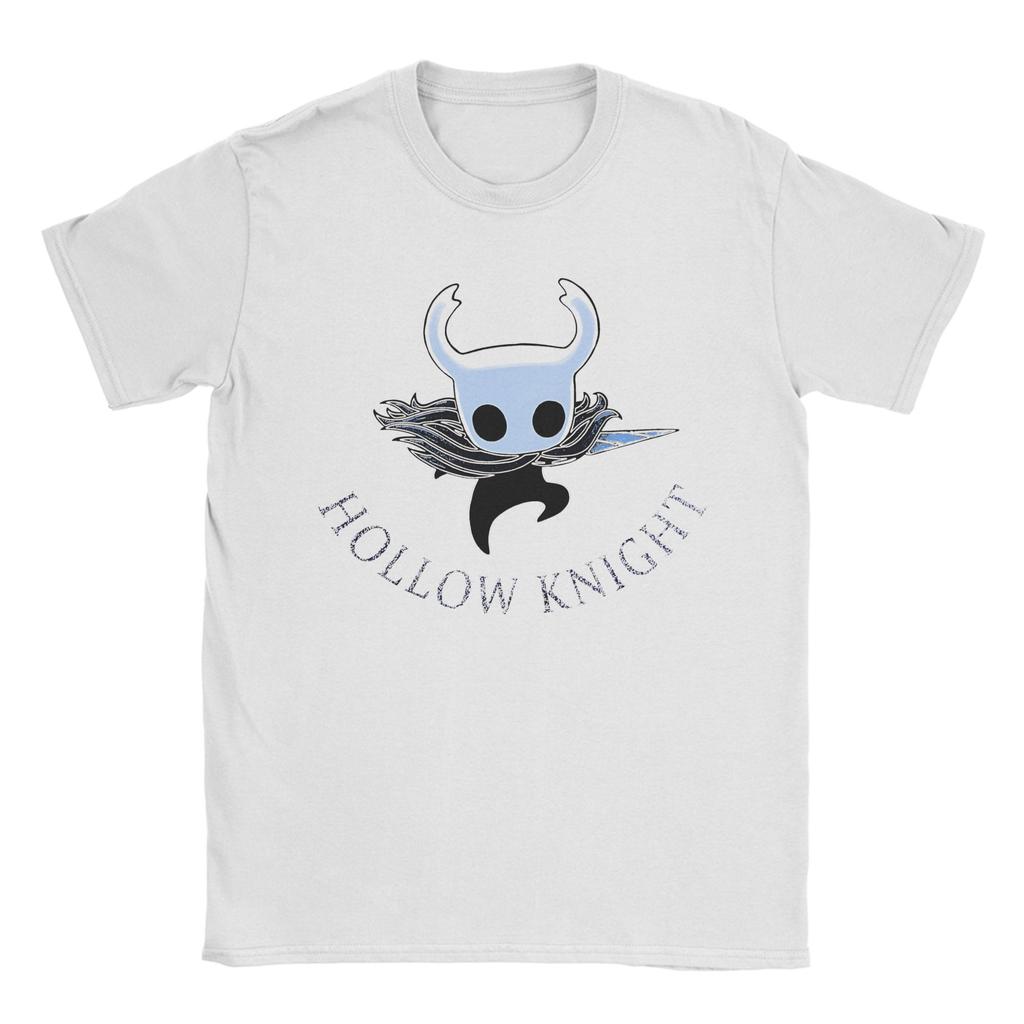 Men Women Print Hollow Knight Merry Christmas  T Shirt Tee Pure Cotton  T-shirts Clothes