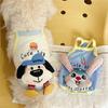 Summer Thin Cartoon Puppy Vest Pet Clothing Three-dimensional Doll Small Puppy Teddy Bichon Pomeranian Clothes