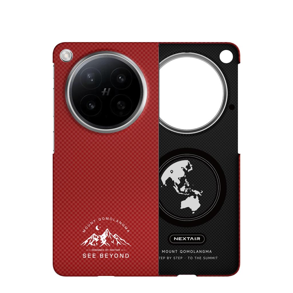 NEXTAIR OPPO Find N6 Aramid Fiber Magnetic Case With Built-in Hall Induction Magnet Super Thin and Light Smartphone Case