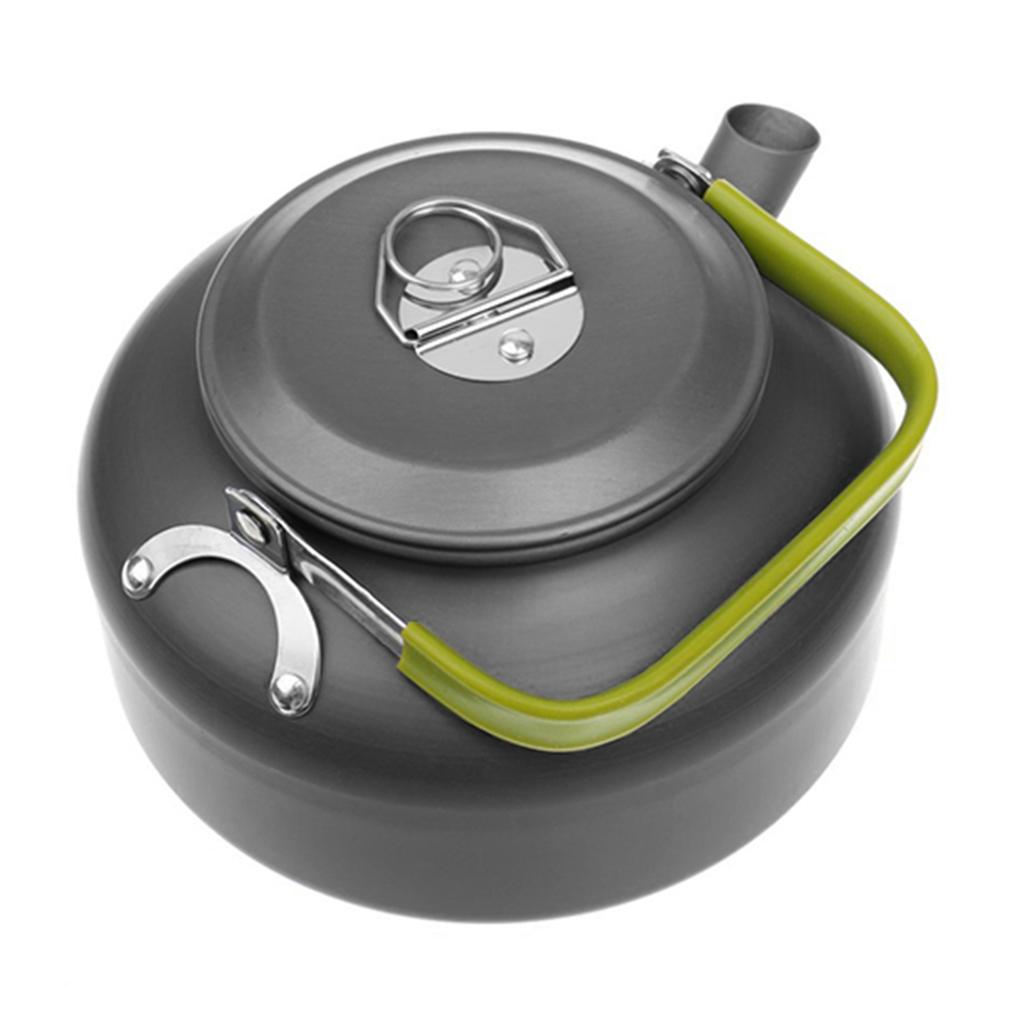 0.8L/1.2L/1.8L Outdoor Camping Kettle Aluminum Tea Kettle Coffee Pot with Carry Bag Camping Kettle Kettle Tea Pot Outdoor Kettle