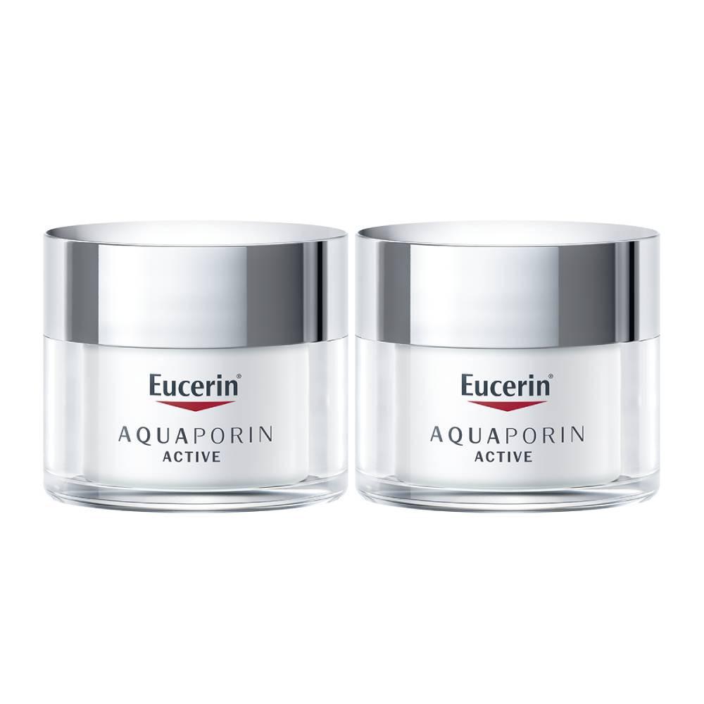 [Eucerin] Aquaporin Active Hydration Cream for Normal to Combination Skin (50ml, 2 Pack)