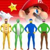 Vibrant Halloween Super Mario Bodysuit 3d Print Cosplay Costume For Adults And Kids