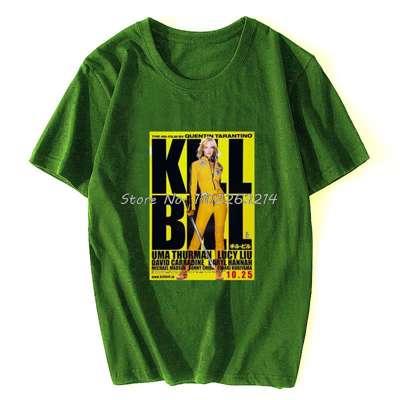 Kill Bill 2003 Bojové umění Japonský filmový plakát Tričko Letní tričko Unisex Bavlna Oversized Streetwear Harajuku Trička