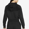 Nike Women's Black Half-Zip Athletic Hoodie