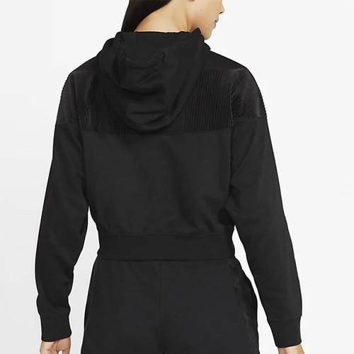 Nike Women's Black Half-Zip Athletic Hoodie