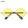 8.5cm Miniature Doll Sunglasses Metal Round Frame Glasses Lovely  Doll Eyeglasses For Blythe Doll Accessories Kids Toys