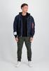 Winter Jacket Alpha Industries MA-1 Zip Jacket (118101) Dark Blue