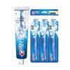 Crest 3D White Toothpaste & Triple Care Toothbrush Combo