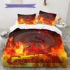 St. Louis Cardinals Logo Pattern Bedding Set Quilt Cover Pillowcase Home Decor Gift (1 * duvet cover + 2 * pillowcase, without core)