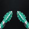 Four-Edged Serrated Eccentric Drill Bit Set High Hardness Glass Tile Ceramic Punching Rock Slab Drill Bit 6/8/10/12mm