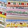 Liuliu Floral Print Cute Scrap Set for DIY Lunch and More 20cm X Fabric, Crafts, Patchwork, Bags, Pouches, (50 Sheets, 20cm)