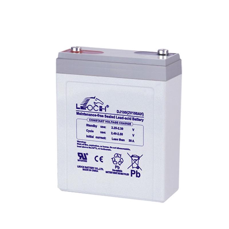 Lishi DJ100 Battery 2V/100AH-500AH DC Power Cabinet Battery