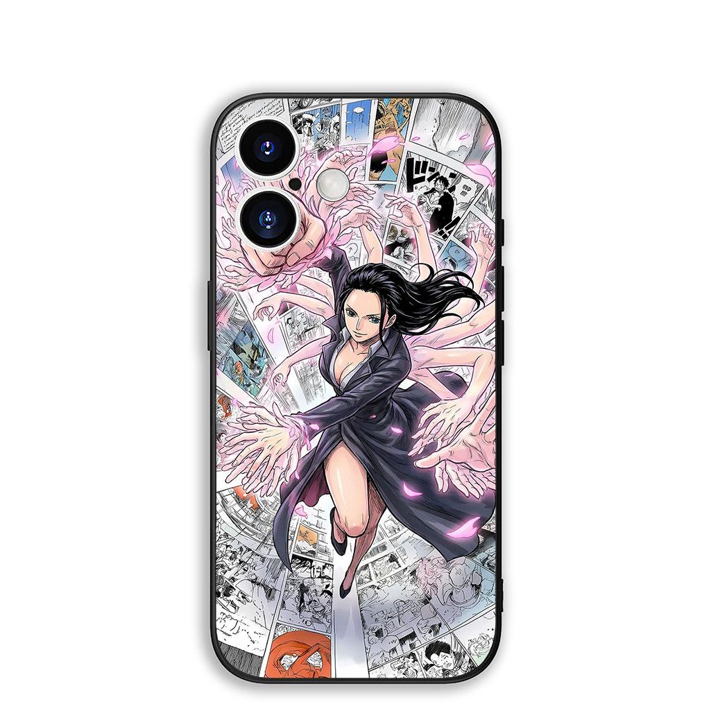 

Cover for Apple iPhone 16 15 14 11 Pro Max 6 7 8 Plus + SE2 SE3 SE 2022 2020 8+ Phone Case One Pieces Luffy Zoro Nico Robin iPhone 14