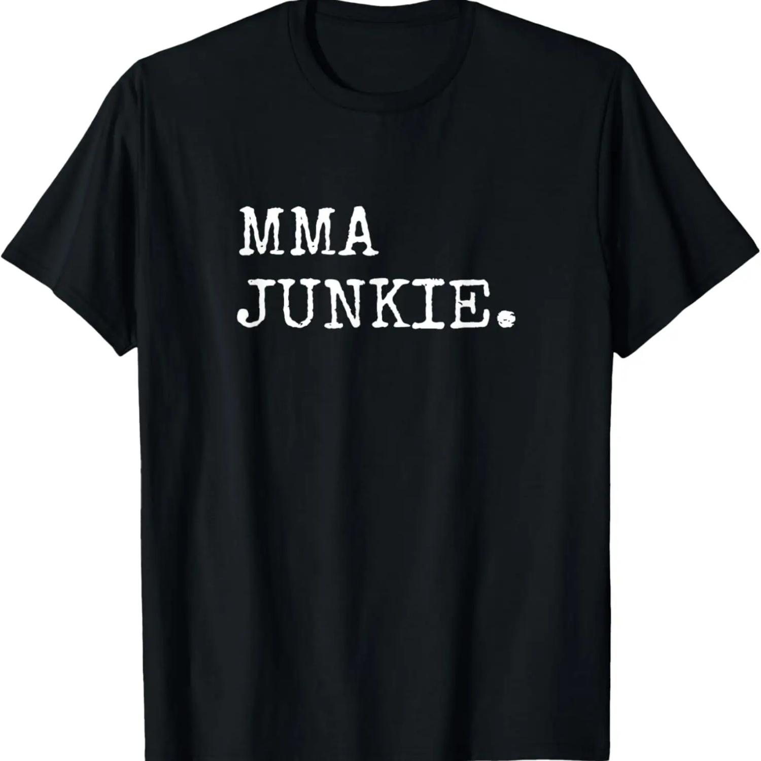 

MMA Junkie Mixed Martial Arts Gifts Men Women T-Shirt XXXXXL чорний