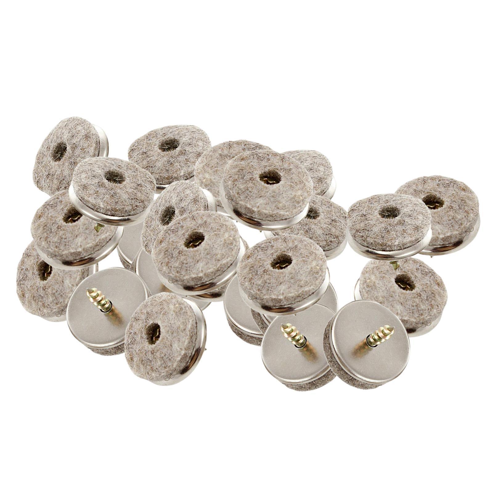 

24 шт., гвозди для мебели, стола, стула, ножки, деревянные накладки на пол, фетровая подкладка 28 мм