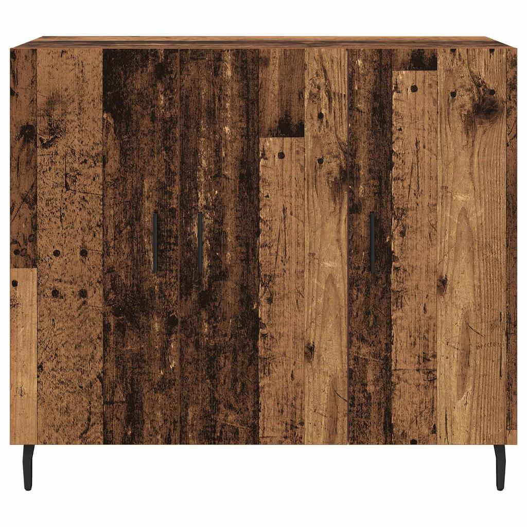 Sideboard Reclaimed Wood 90 x 34 x 80 cm Engineered Wood