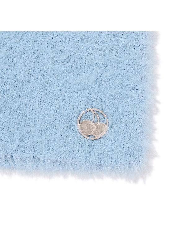 KIRSH Mohair Metal Logo Beanie [Light Blue]