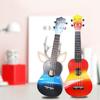 Hand-Painted 21-Inch Cartoon Ukulele for Beginners - Playable Student Instrument