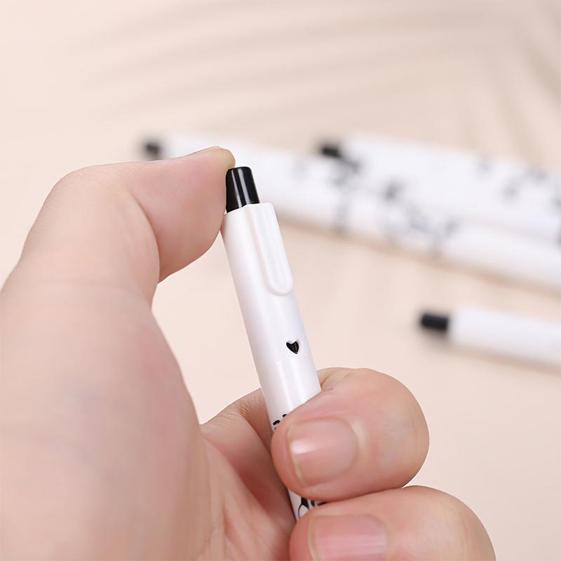 6 Stück Süße Crayon Shin-Chan Drücker Neutralstifte Kawaii Anime Schnelltrocknender Unterschreibstift Schüler Schreibwaren Bürobedarf Geschenk