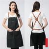 Denim Apron Baristas Chefs Florists Hairdressers Unisex Workwear Non-Sleeve Protective