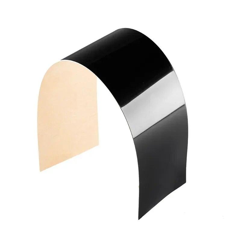 6Pcs Glossy Black Car Pillar Posts Trim Fit For MG HS AS23/MG EHS 2019-2022 2023 Auto Door Window Exterior Posts Stickers Parts