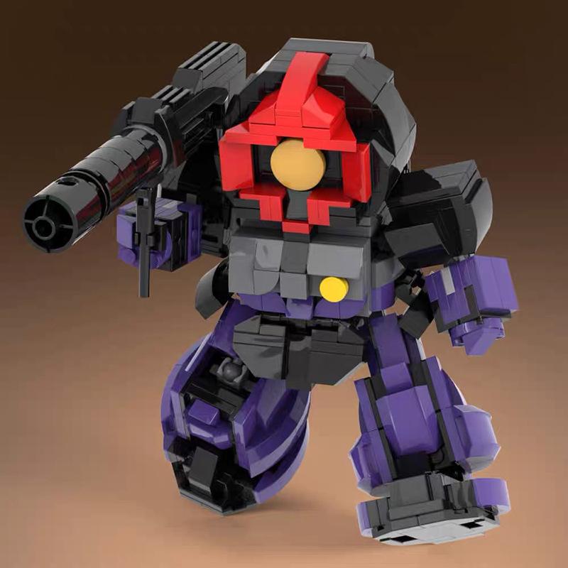 Building Block Compatible, Gundam Sd Devil, Anime Gundam Yuanzu, Toy Puzzle Building Block Model
