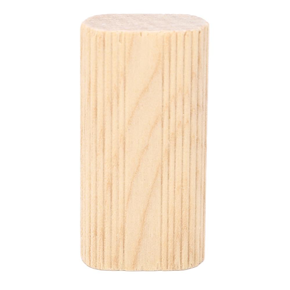 50pcs Premium Material Solid Beech Wood Tenon Sturdy Structure Beechwood Dowel Pins Woodworking
