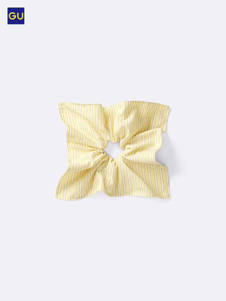 Uniqlo Gu Square Stripe Scrunch