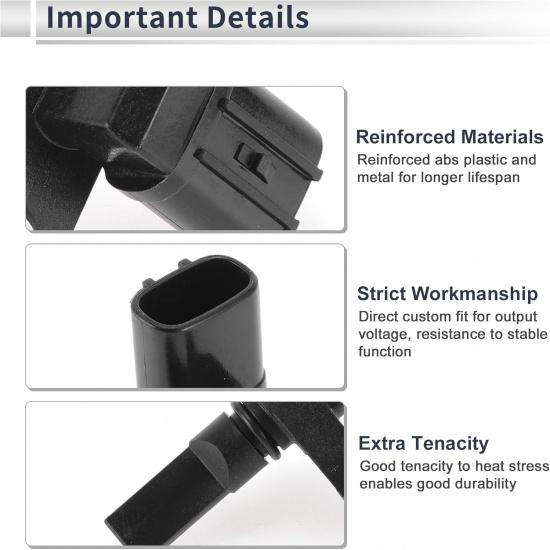 Front Right ABS Wheel Speed Sensor for Toyota 4Runner 2003-2024, for Toyota Tacoma 2005-2023 ABS Sensor No.89542-60050 1 Pcs