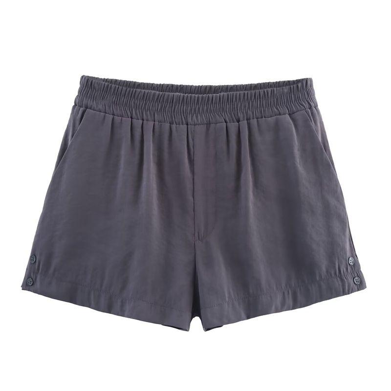 Kaslead New Women Clothes Western Style Short Sleeve Drape Short Shirt Shorts 3718119 3067431