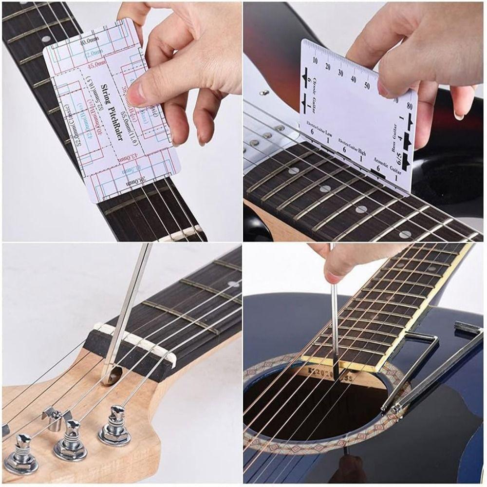 26pcs/set 26in1 Guitar Maintenance Tools DIY Guitar Tool Kit for Set Up  for Ukulele Luthier Banjo