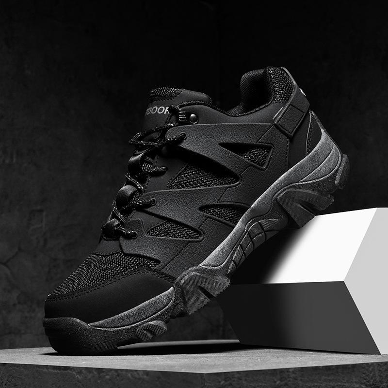 

Новые мужские сетчатые туфли, нескользящие, для хайкинга, мужские, дышащие, большого размера, для занятий спортом на открытом воздухе, для бега, для бездорожья, мужские 48 чёрный