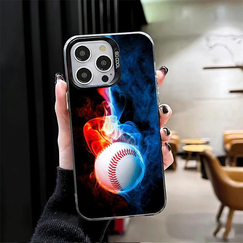 Baseball Sport Shockproof Phone Case for iPhone 18 17 Air 16 16E 15 Pro Max 14 Plus 13 Mini 12 Back Cover Anti Fall Fundas