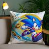 Cool Character S-Sonic-MT The Hedgehog Pillow Case Sofa And Living Room Decorative Cushion Covers Dust-proof And Mite-proof F