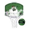 Wilson Unisex Adult Boston  Celtics Mini Basketball Hoop Set
