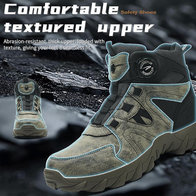 Sneakers Indestructible Shoes Work Safety Shoes With Steel Toe Cap Puncture-Proof Male Security Protective Shoes Tactical Boots