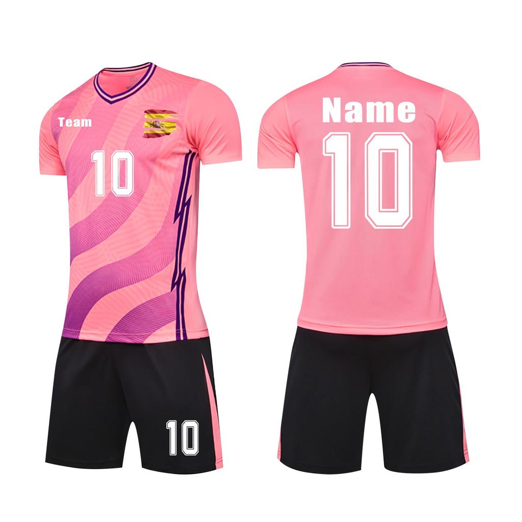 Men's Soccer Jersey Set Quick-Dry Sportswear with Shorts for Training and Matches, Sizes S-XXL