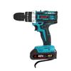 ONEVAN Electric Impact Drill 25+3 Torque 500W Cordless Electric Screwdriver Woodworking Power Tool For Makita 18V Battery Pin