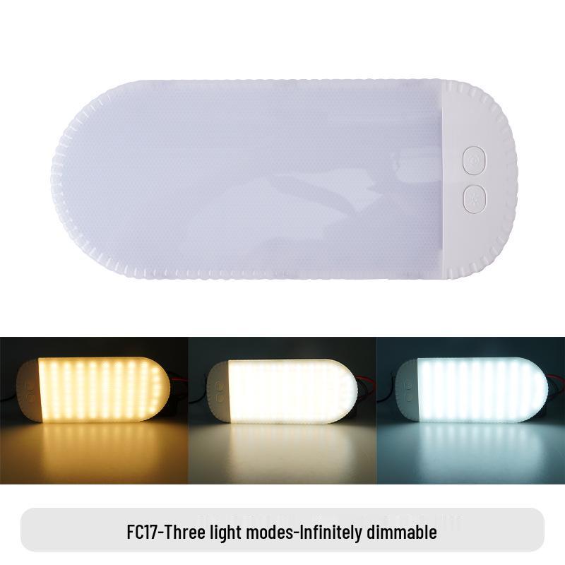 Dual-Color RV LED Interior Light: Roof, Reading, and Truck Cabin Compatible