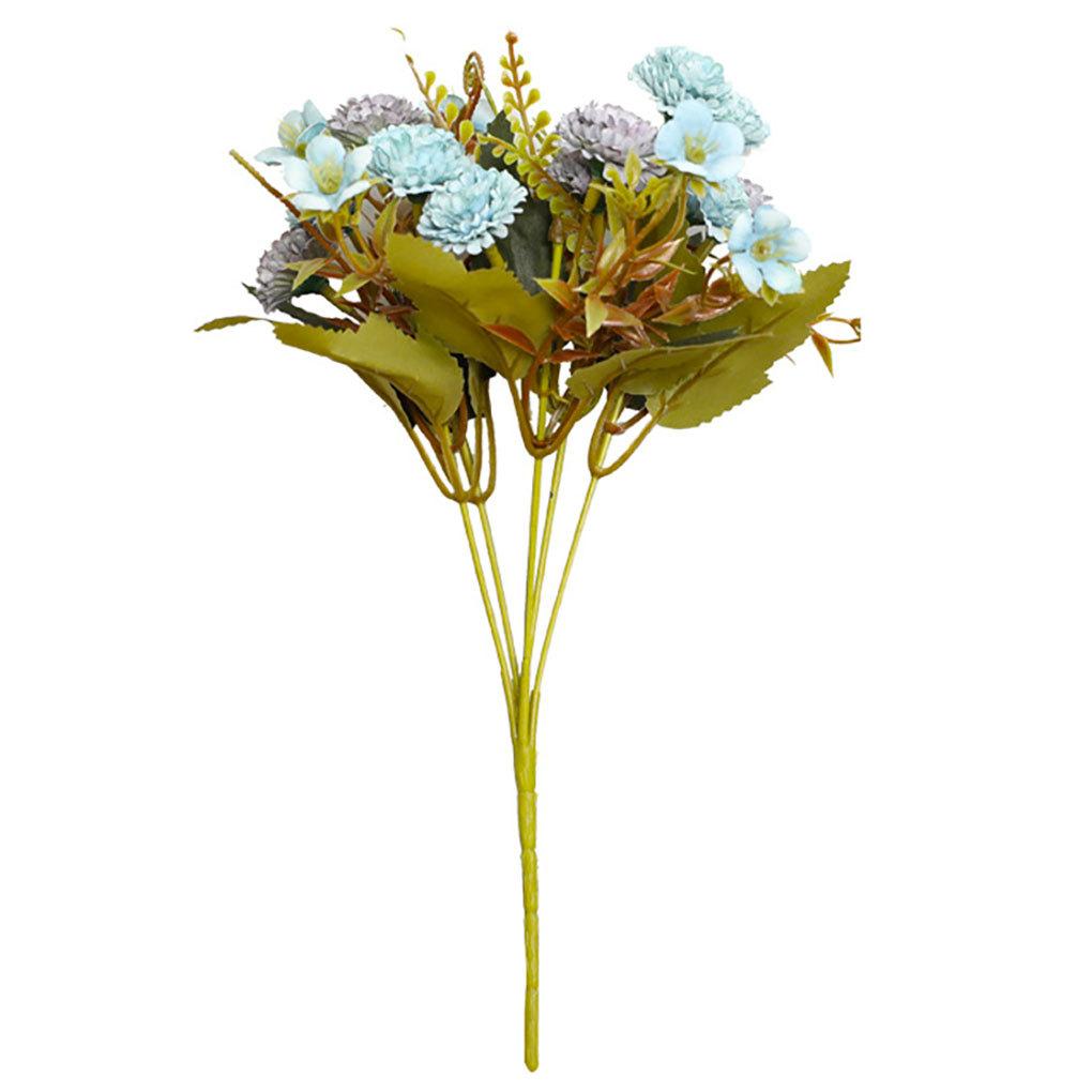 

11 головних штучних квітів. Букет гвоздик. Гвоздика. Домашній весільний декор синій