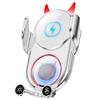 Wireless Car Charger Mount 360-Degree Rotatable Devil Car Charger Anti-Shaking Funny Phone Stand Decorative Phone Holder For