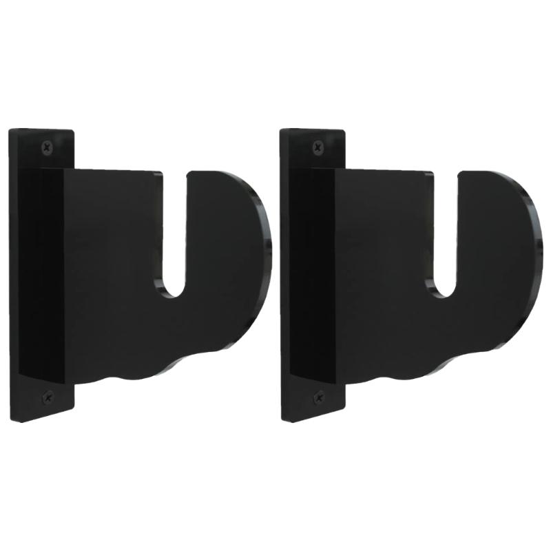 Clear Acrylic Skateboard Display Rack Wall Mounted Skateboard Storage Rack Skateboard Hooks Hanger Long Board Holder 1 чёрный