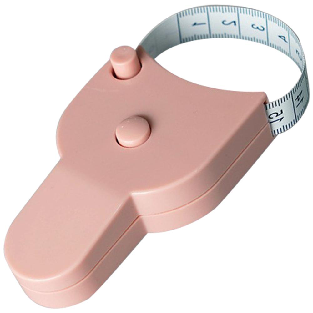 150 Cm Body Measuring Tape Retractable Measuring Tape Push Button Retract Self-Tightening Measure Ruler for Body Waist Chest Leg