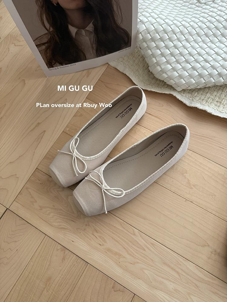 Fashion 2025 Spring Summer Brand Women Flat Shoes Fashion Round Toe Shallow Slip On Ballerinas Shoes Soft Flat Heel Dress Ballet Shoe