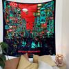 Blade Runner Original Tapestry Wall Hanging, 1982 Sci-Fi Movie Poster Art, Retro Wall Decor for Bedroom Living Room Dorm