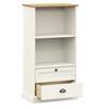 VIGO Bookshelf 60 x 35 x 114.5 cm Solid Pine Wood